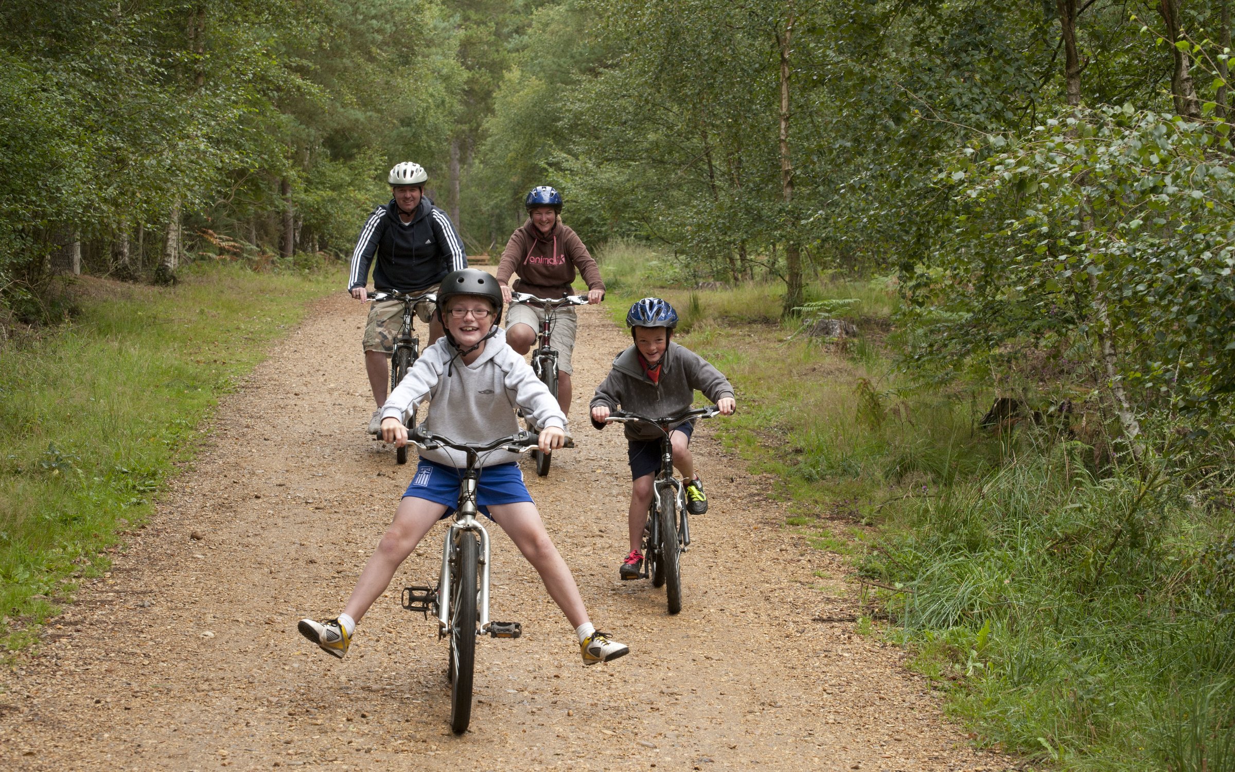 Family hotsell on bikes